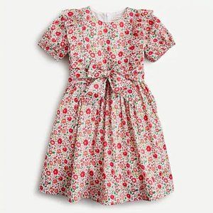 J.Crew Girls' ruffle-trim dress in Liberty® print